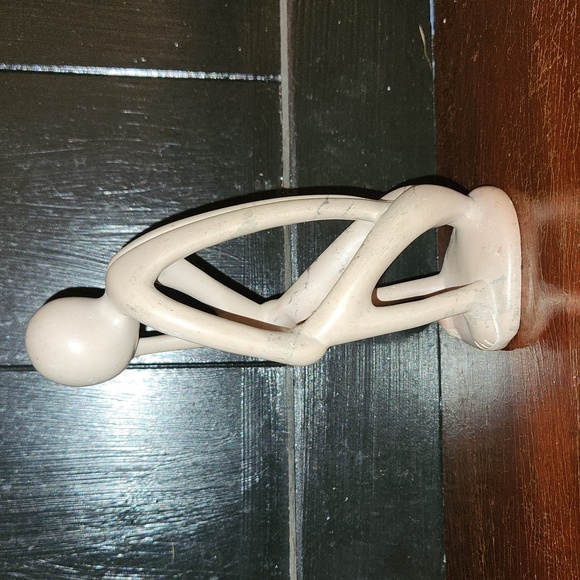 VTG ? Marble Abstract The Thinker Sculpture Modernist Nice - Picture 2 of 5